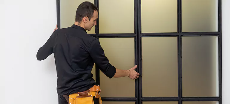 Patio French door installation in Winnipeg, MB