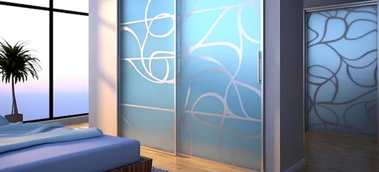 Frosting Glass Cabinet Doors in Winnipeg, MB