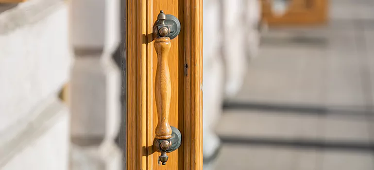 Wooden Pull Bar Installation in Winnipeg, Manitoba