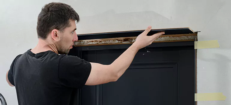 Wood Door Hole Repair in Winnipeg, MB