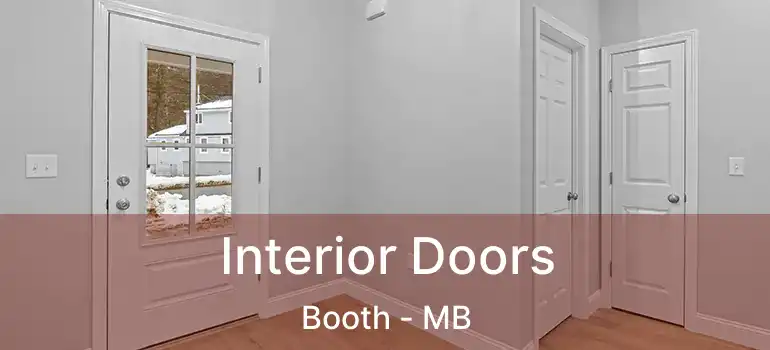  Interior Doors Booth - MB