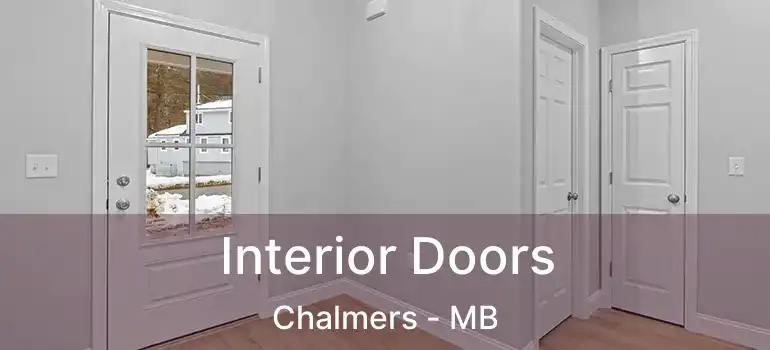  Interior Doors Chalmers - MB