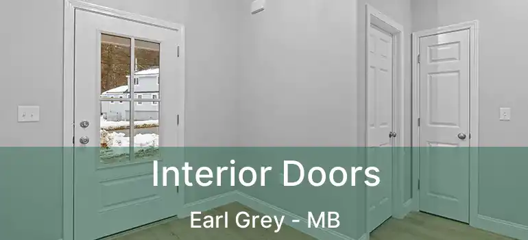  Interior Doors Earl Grey - MB
