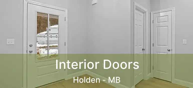  Interior Doors Holden - MB