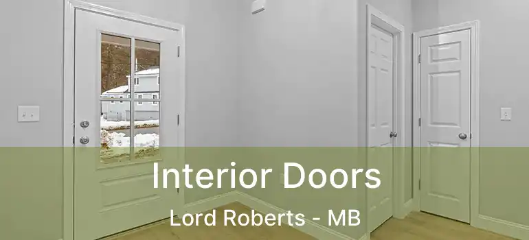  Interior Doors Lord Roberts - MB