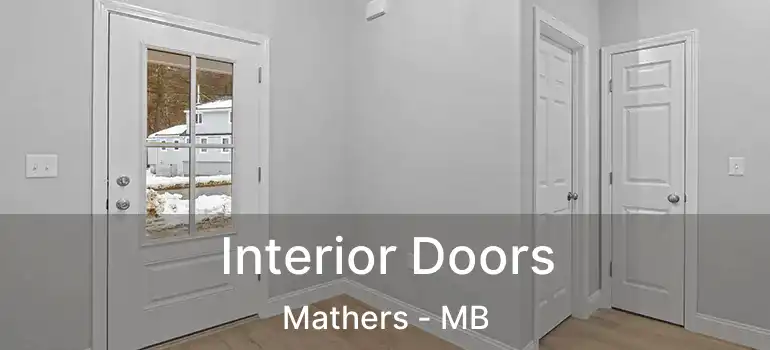  Interior Doors Mathers - MB