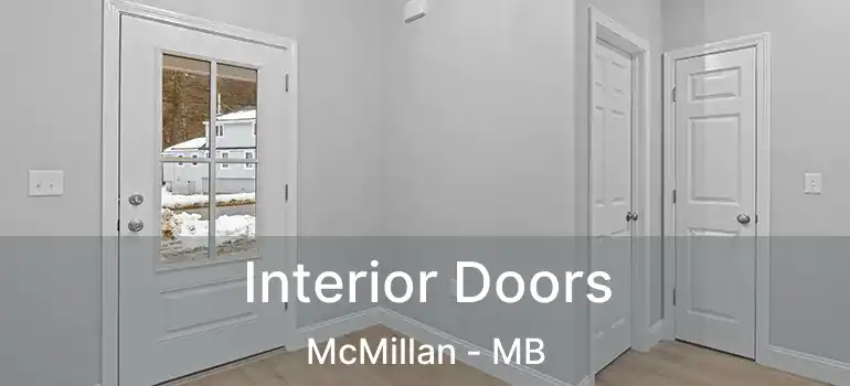  Interior Doors McMillan - MB