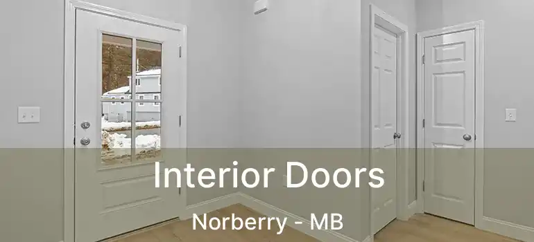  Interior Doors Norberry - MB