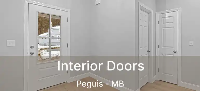  Interior Doors Peguis - MB