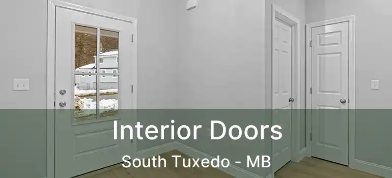  Interior Doors South Tuxedo - MB