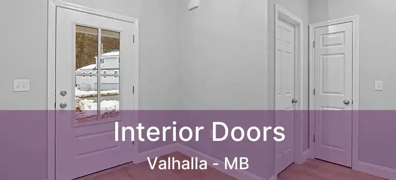  Interior Doors Valhalla - MB