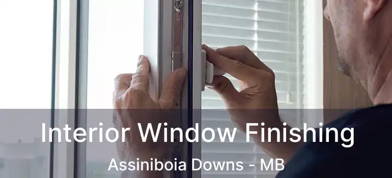  Interior Window Finishing Assiniboia Downs - MB