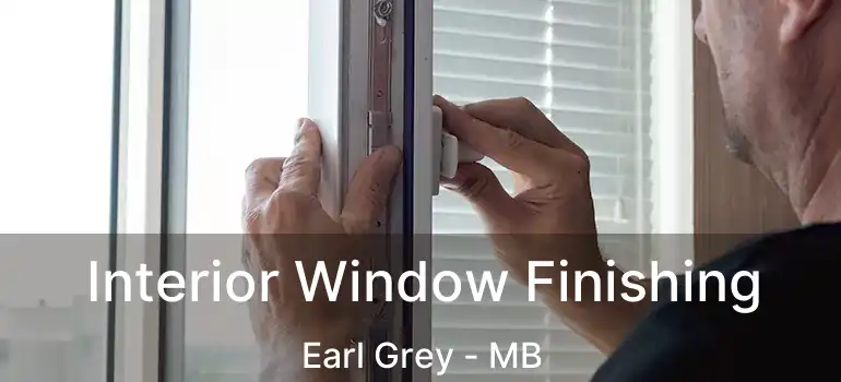  Interior Window Finishing Earl Grey - MB