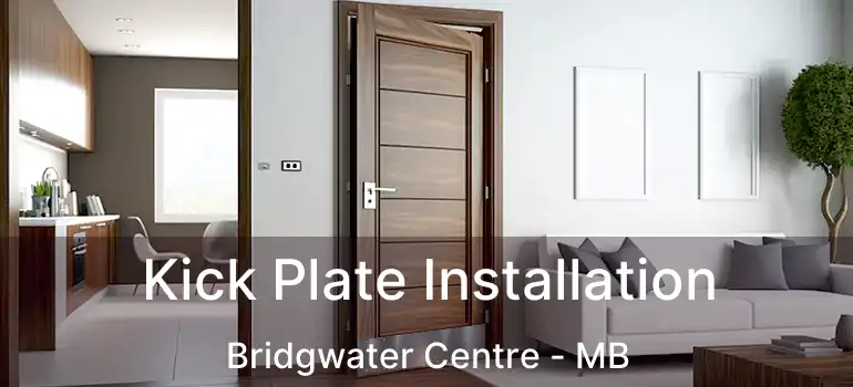  Kick Plate Installation Bridgwater Centre - MB