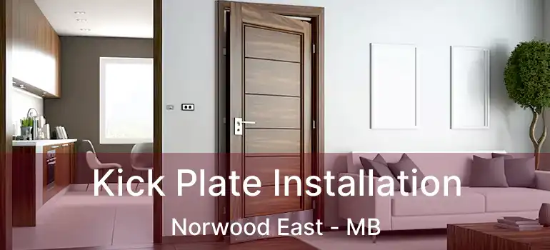  Kick Plate Installation Norwood East - MB
