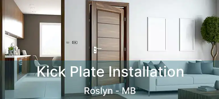  Kick Plate Installation Roslyn - MB