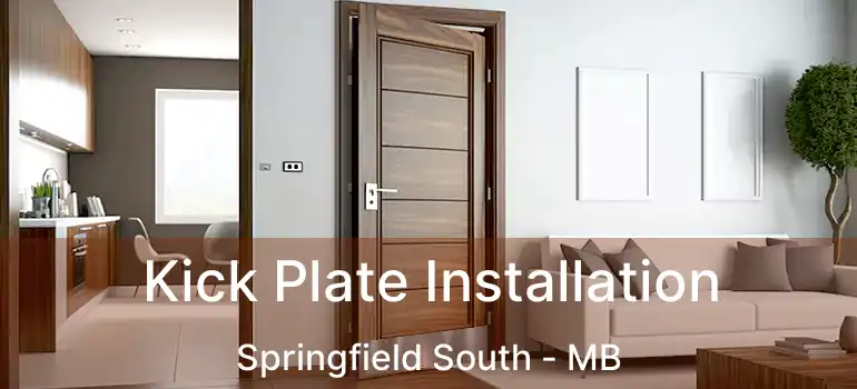  Kick Plate Installation Springfield South - MB