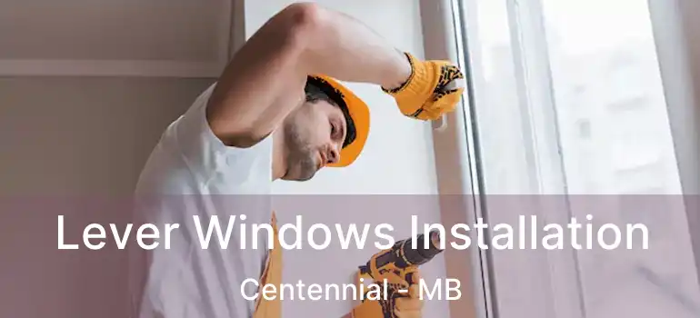  Lever Windows Installation Centennial - MB