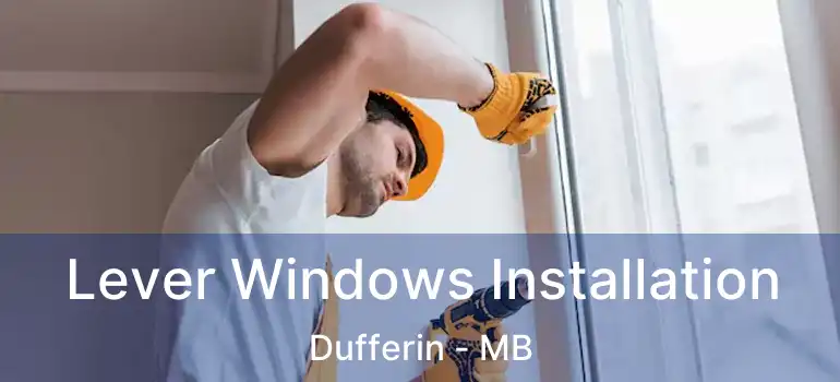  Lever Windows Installation Dufferin - MB