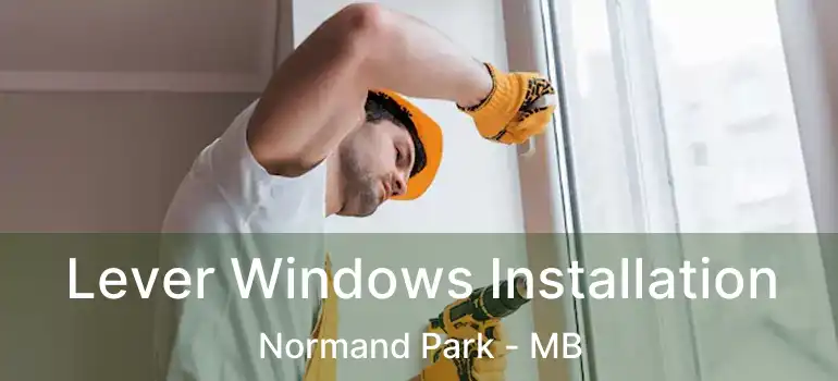  Lever Windows Installation Normand Park - MB