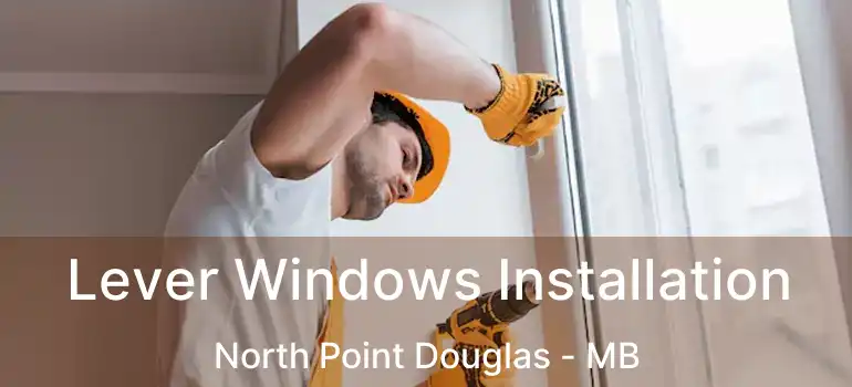  Lever Windows Installation North Point Douglas - MB