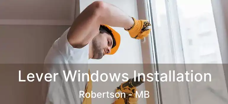  Lever Windows Installation Robertson - MB