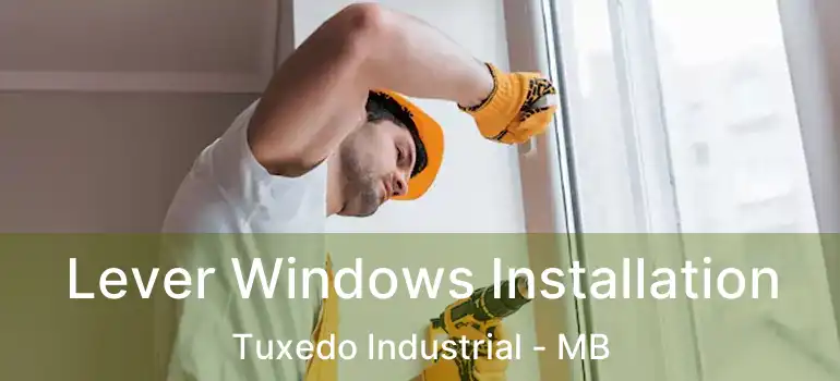  Lever Windows Installation Tuxedo Industrial - MB