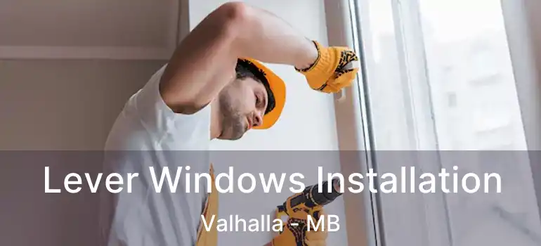  Lever Windows Installation Valhalla - MB