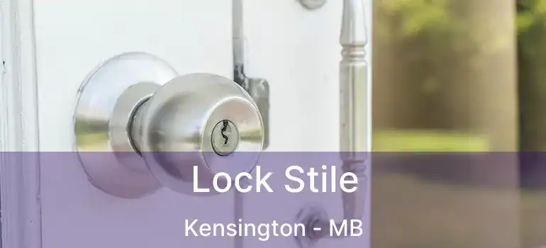  Lock Stile Kensington - MB