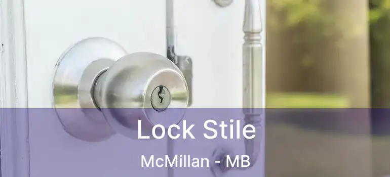  Lock Stile McMillan - MB