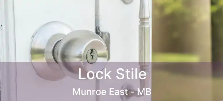  Lock Stile Munroe East - MB