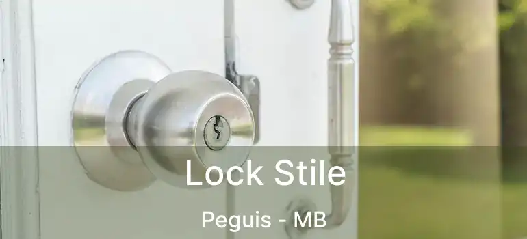  Lock Stile Peguis - MB