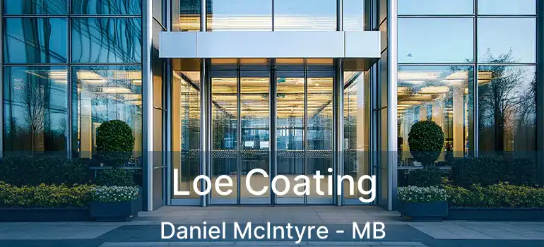 Loe Coating Daniel McIntyre - MB