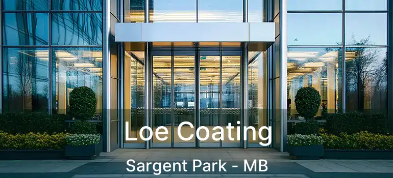  Loe Coating Sargent Park - MB
