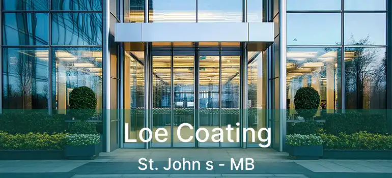  Loe Coating St. John s - MB