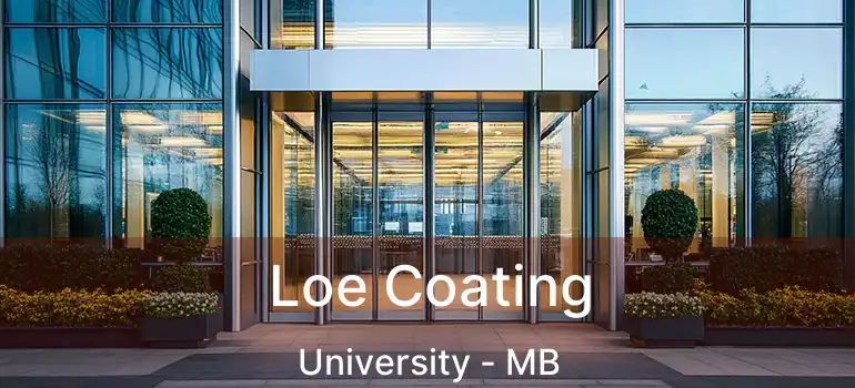  Loe Coating University - MB