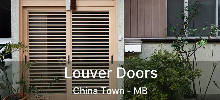  Louver Doors China Town - MB