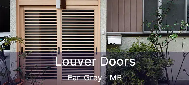  Louver Doors Earl Grey - MB