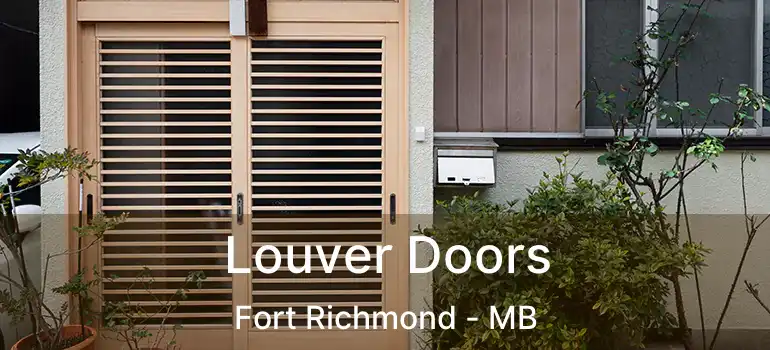  Louver Doors Fort Richmond - MB