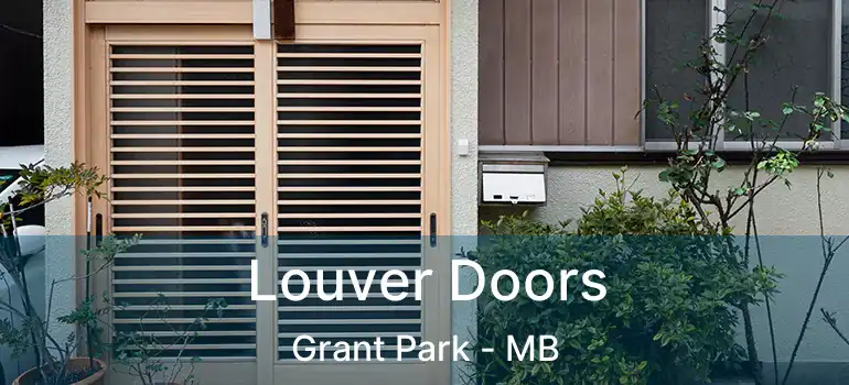  Louver Doors Grant Park - MB