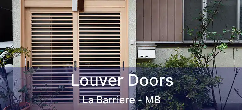  Louver Doors La Barriere - MB