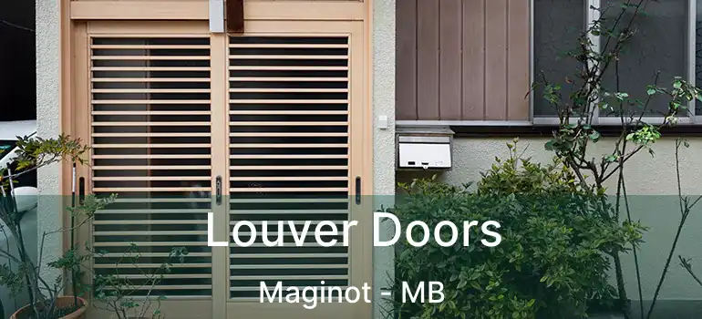  Louver Doors Maginot - MB