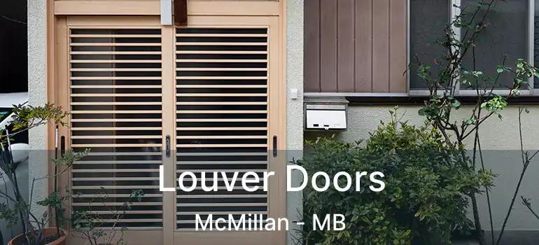 Louver Doors McMillan - MB