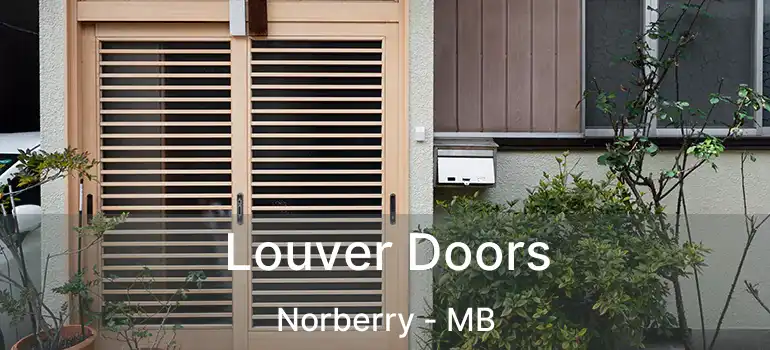  Louver Doors Norberry - MB