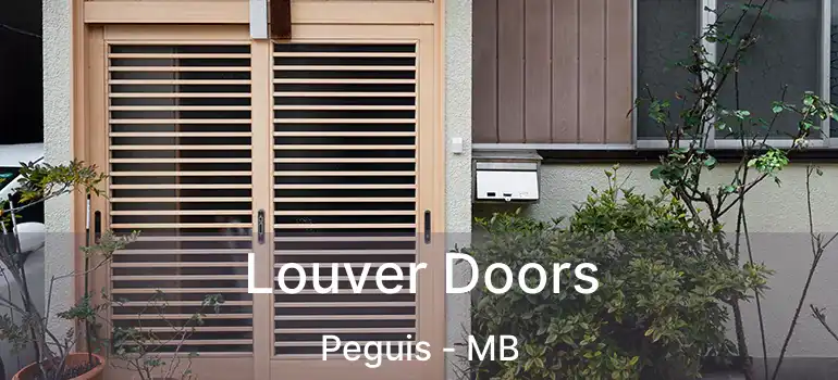  Louver Doors Peguis - MB
