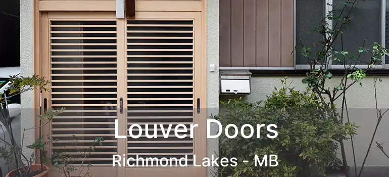  Louver Doors Richmond Lakes - MB