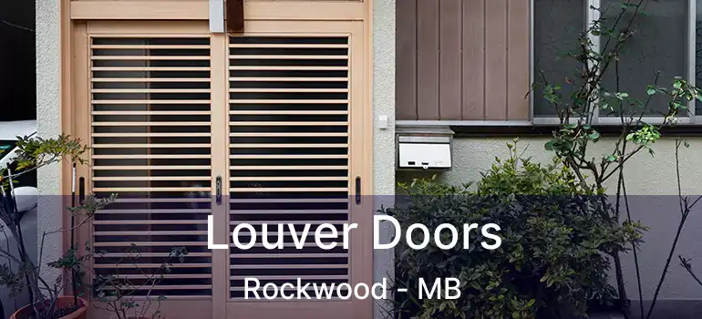  Louver Doors Rockwood - MB