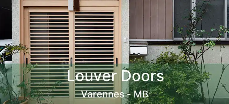  Louver Doors Varennes - MB