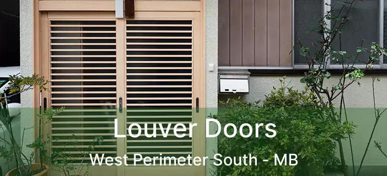 Louver Doors West Perimeter South - MB