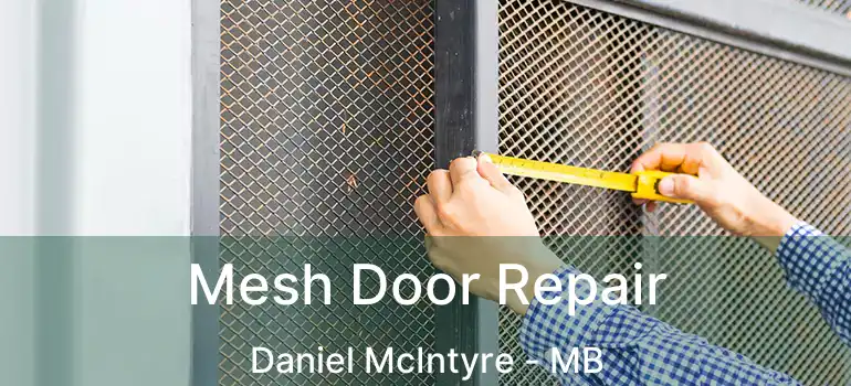  Mesh Door Repair Daniel McIntyre - MB